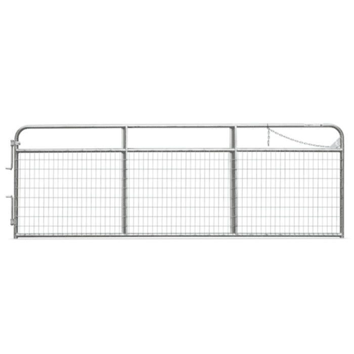 Barrière de ferme tubulaire en treillis métallique (3/16") - acier galvanisé (18ga) - True North