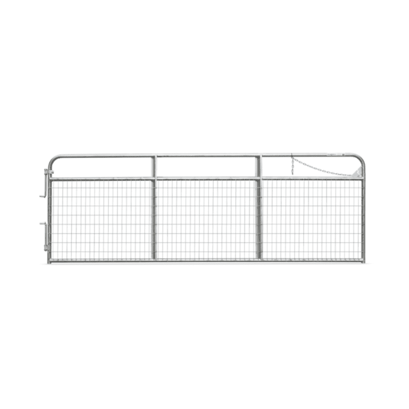 Barrière de ferme tubulaire en treillis métallique (3/16") - acier galvanisé (18ga) - True North
