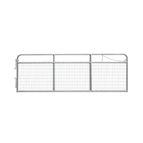 Barrière de ferme tubulaire en treillis métallique (3/16") - acier galvanisé (18ga) - True North
