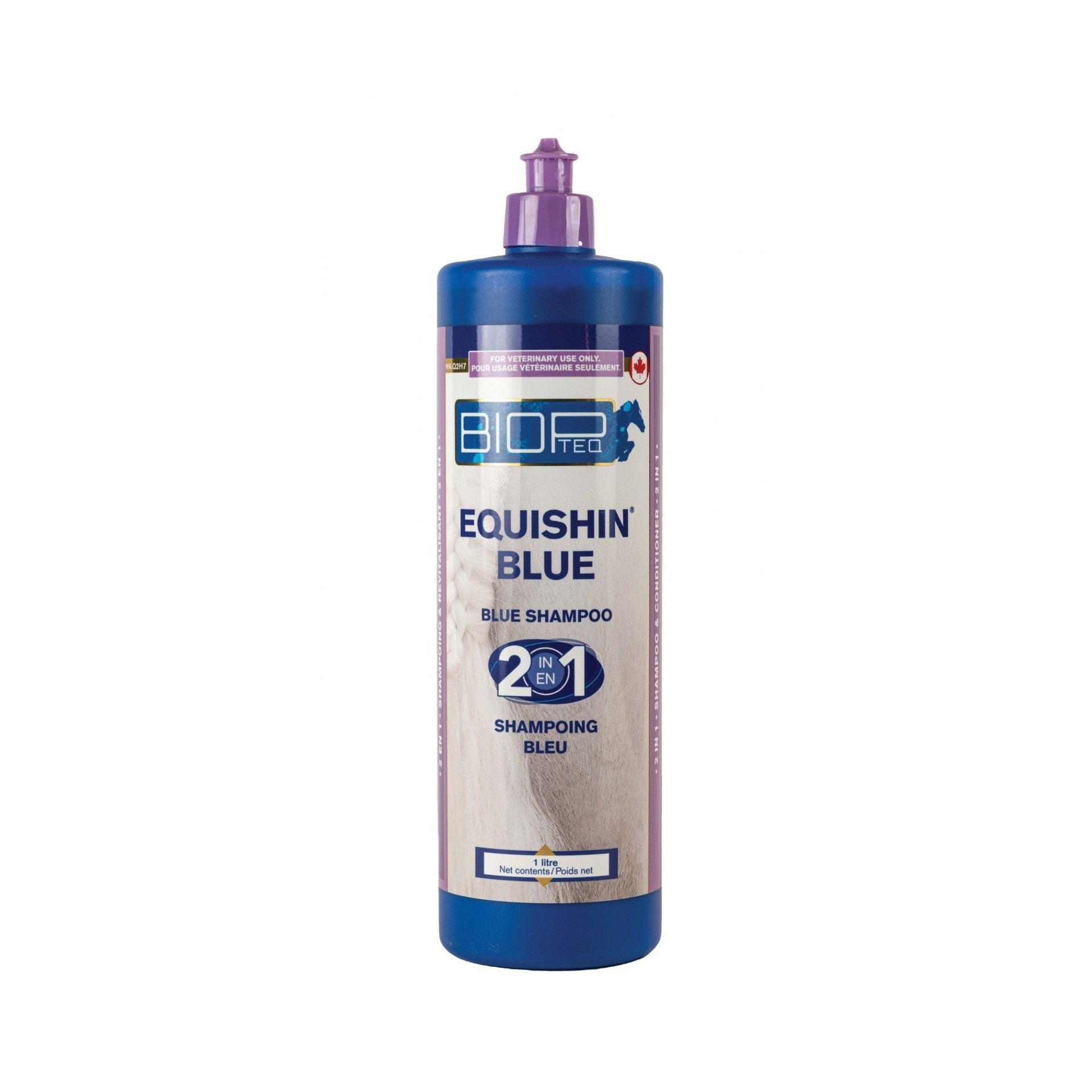 Biopteq - Shampoo & conditioner Equishin Blue 2-in-1, 1 L