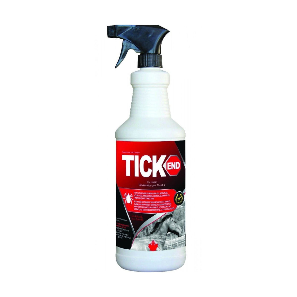 Tick End, Horse Repellent - Golden Horseshoe