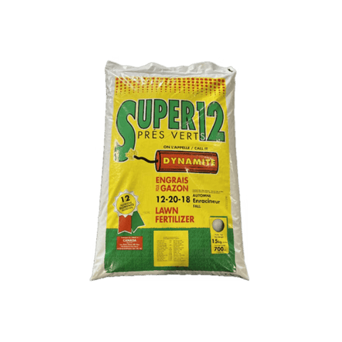 Prés Verts - Fall Lawn Fertilizer (12-20-18) Dynamite Super 12 