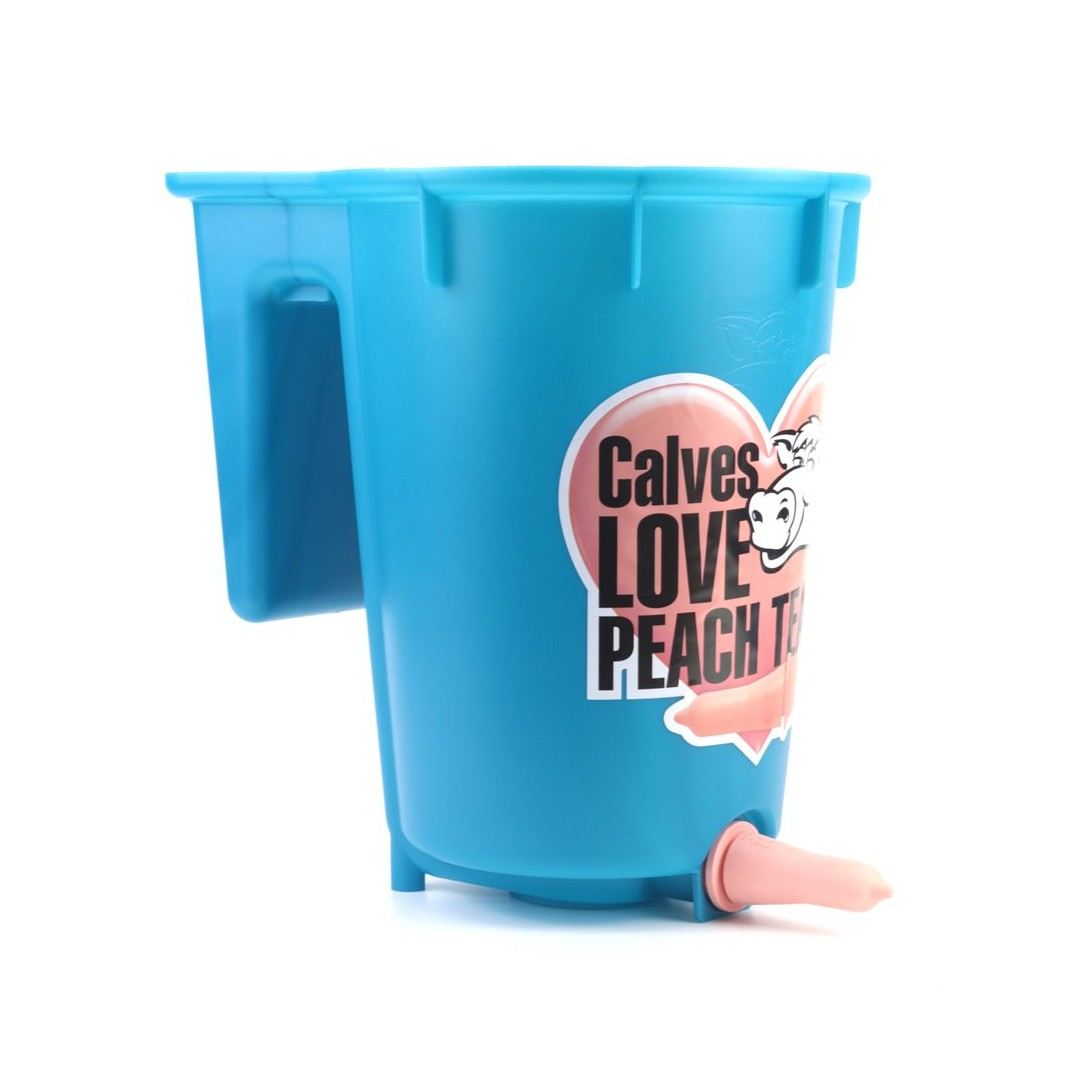 Seau à veau non réversible avec Peach Teat (6L) - Peach Teat