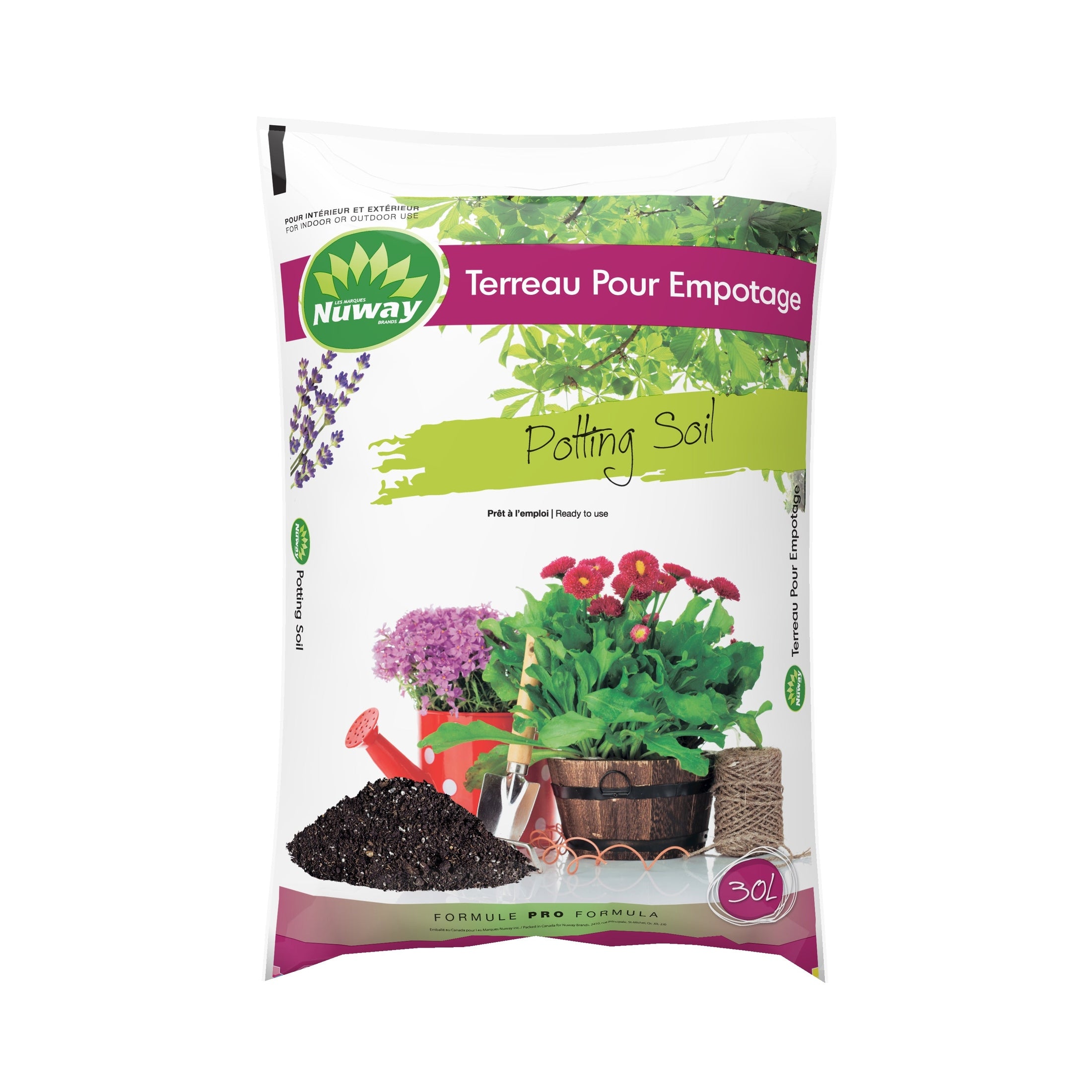Terreau D'empotage, 30L - Nuway