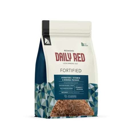 DAILY RED® FORTIFIED - Complément de vitamines et minéraux pour chevaux - Redmond Rock