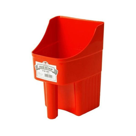 Little Giant - 3 Quart Plastic Enclosed Feed Scoop