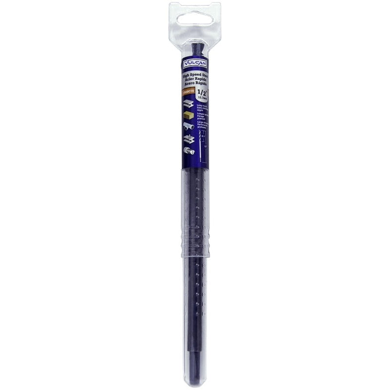 Foret extra-long 1/2 x 12 po, pointe fendue 135° - Vulcan