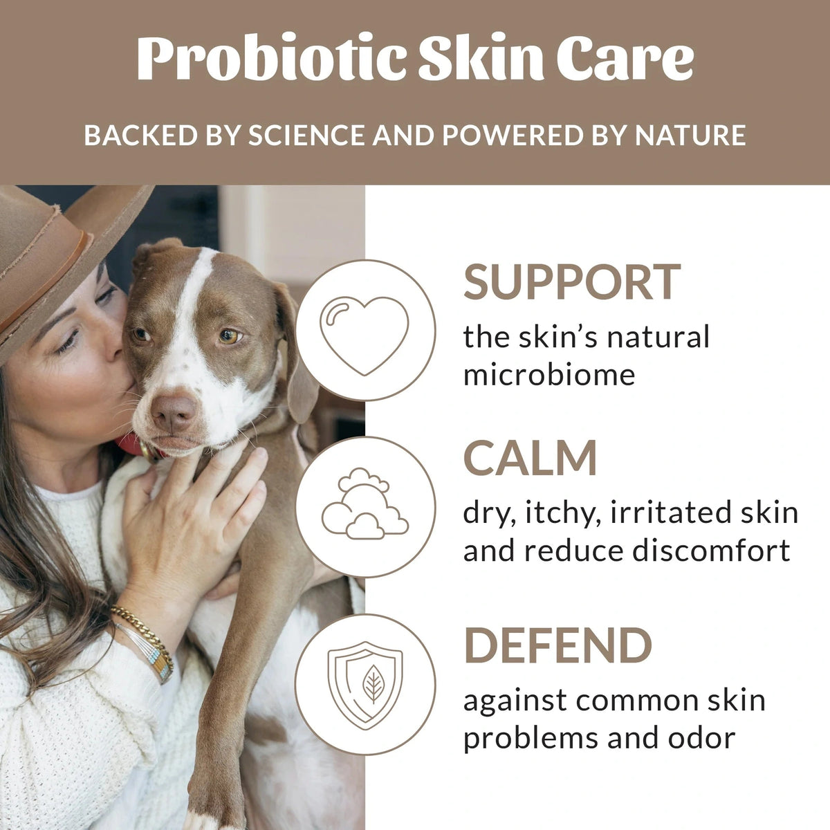 Shampooing et revitalisant probiotique pour chiens - Skout's Honor