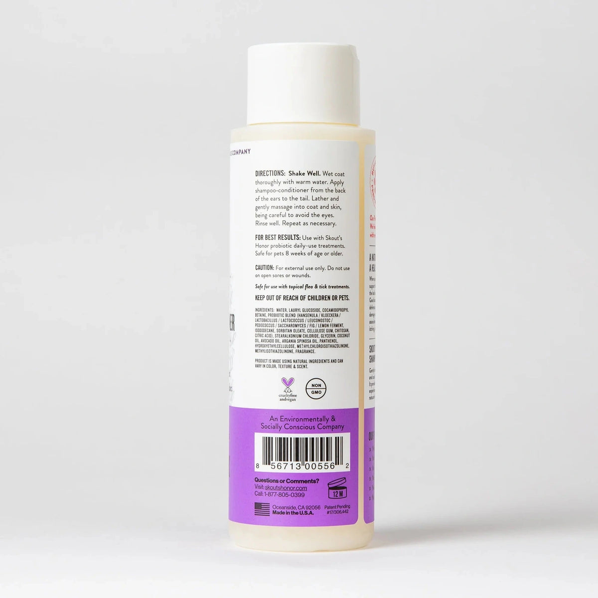 Shampooing et revitalisant probiotique pour chiens - Skout's Honor