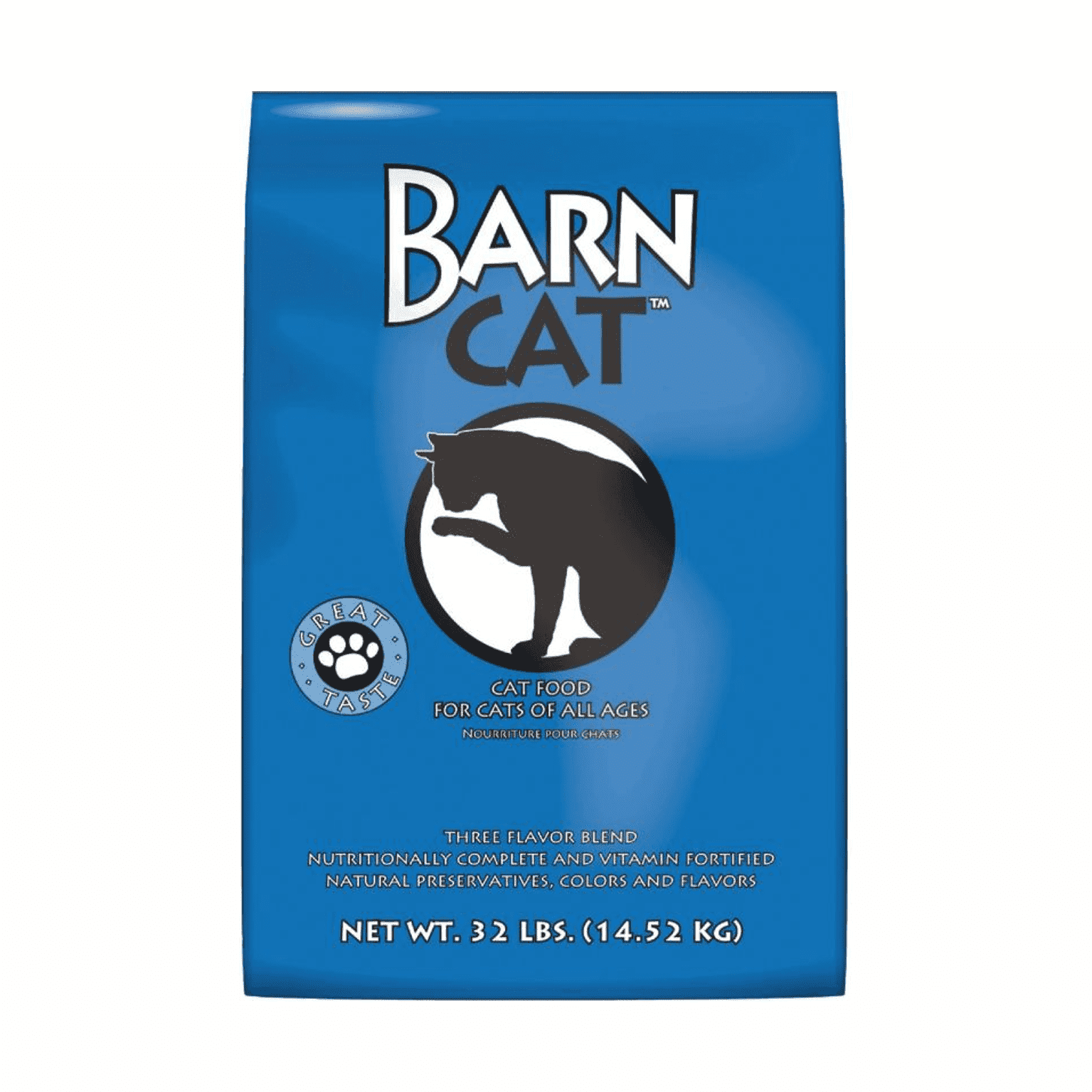 Nourriture sèche pour chat, Barn Cat, (14.5 kg) - Blue Seal