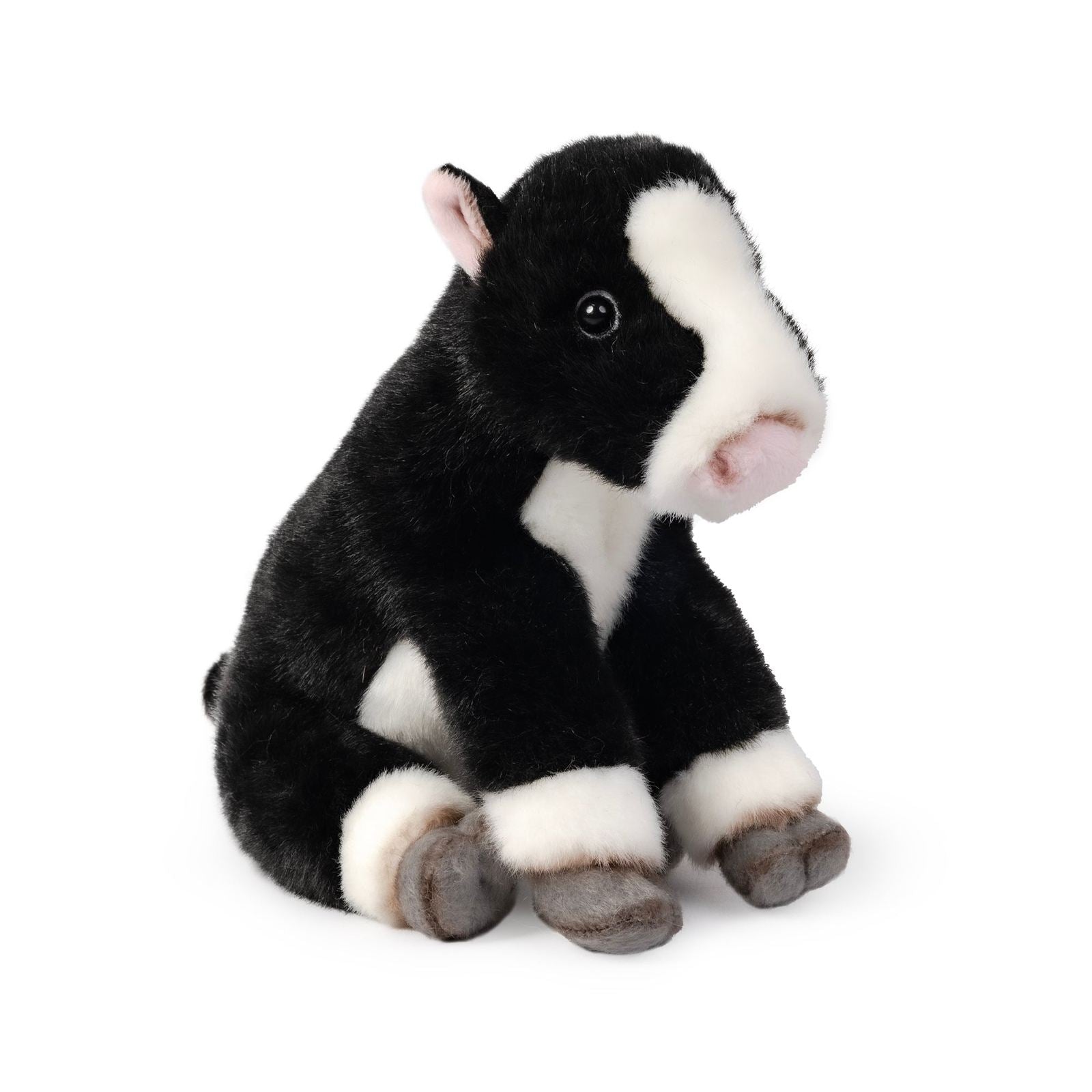 Living Nature - Sitting Friesian Calf Plush