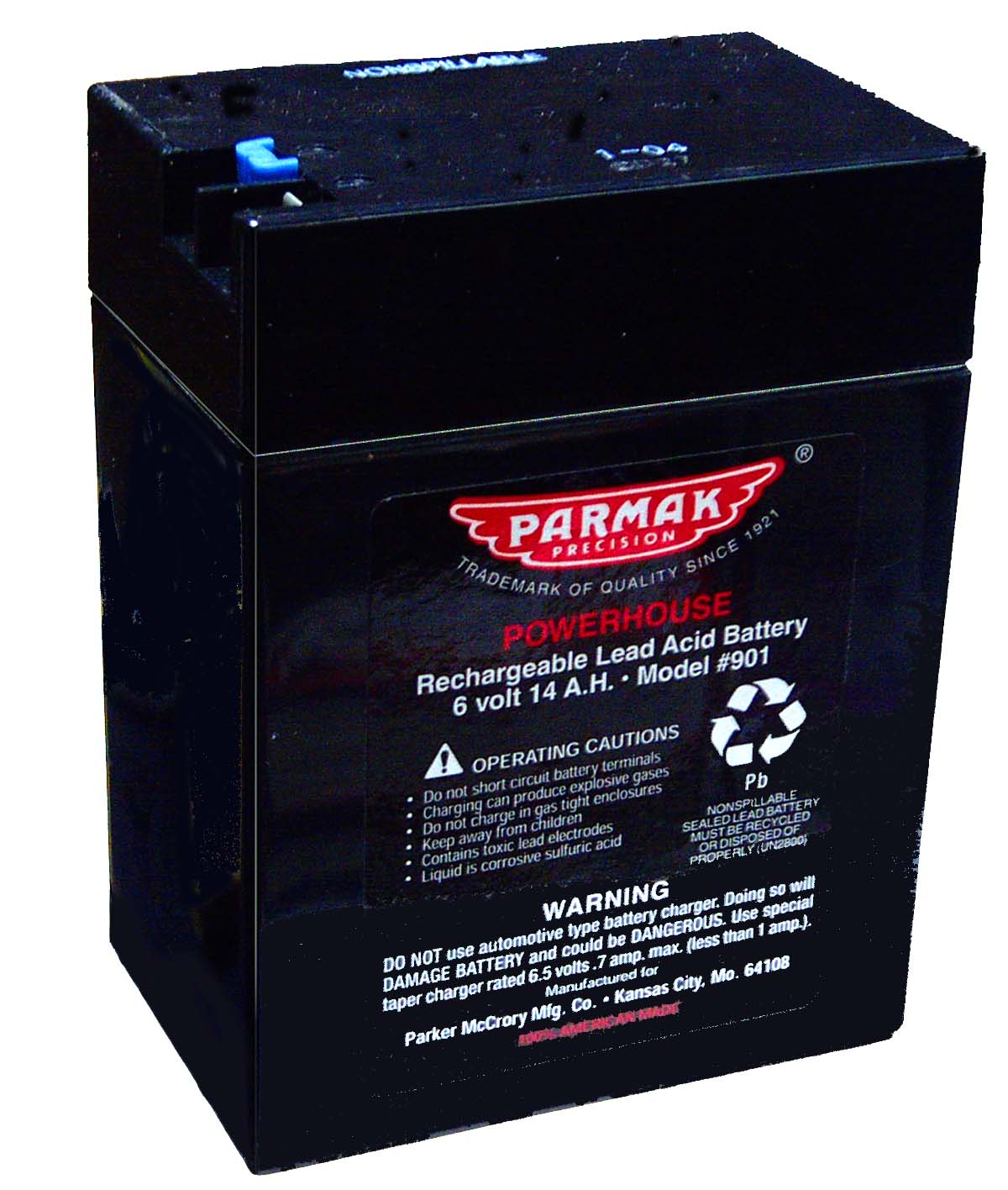 Parmak #901 – 6V Replacement Battery