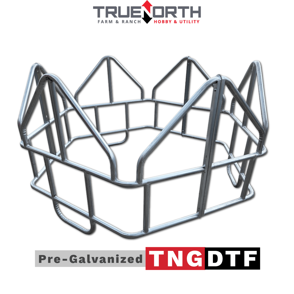 Mangeoire à balles rondes pour bétail 7 pi - True North