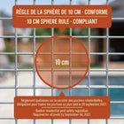 1"x1" 14ga hot-dipped galvanized welded wire mesh - Sentinel