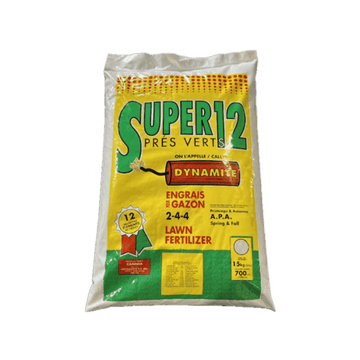Engrais pour gazon (2-4-4) APA, Dynamite Super 12 - Prés Verts