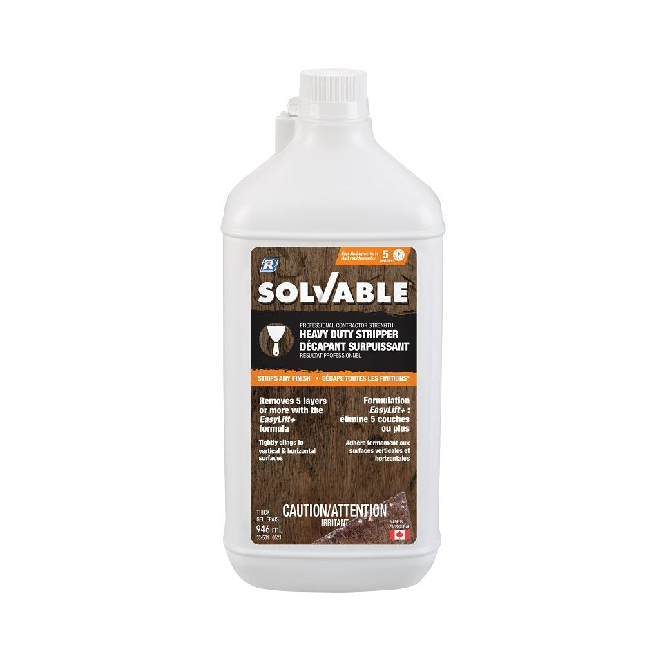 Solvable - Powerful Paint Stripper, Professional Results 