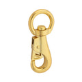 Mousqueton avec œillet rond pivotant, 7/8 x 3-7/8 po, charge de travail de 220 lb, zinc, bronze - National Hardware