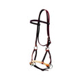 Sierra double rope side rein 5/8In leather