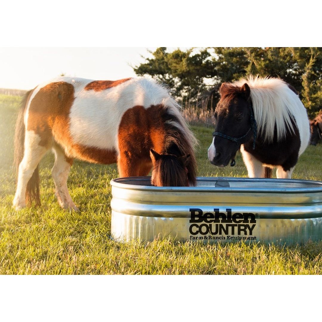Behlen Country - Round End Galvanized Steel Sheep Stock Tank (44 gal.)