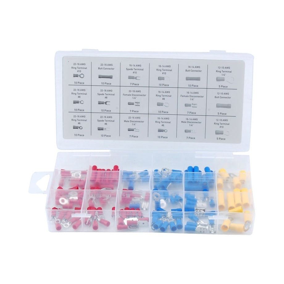 Assortiment de connecteurs de bornes électriques 150 pcs - ProSource