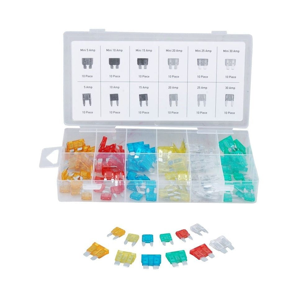 ProSource - Automotive Fuse Assortment, 24/32/48V, 5/10/15/20/25/30A 
