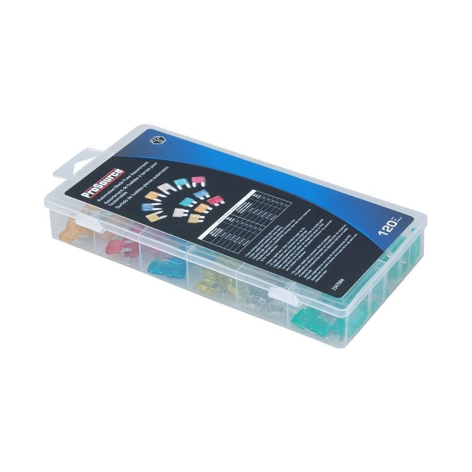 ProSource - Automotive Fuse Assortment, 24/32/48V, 5/10/15/20/25/30A 