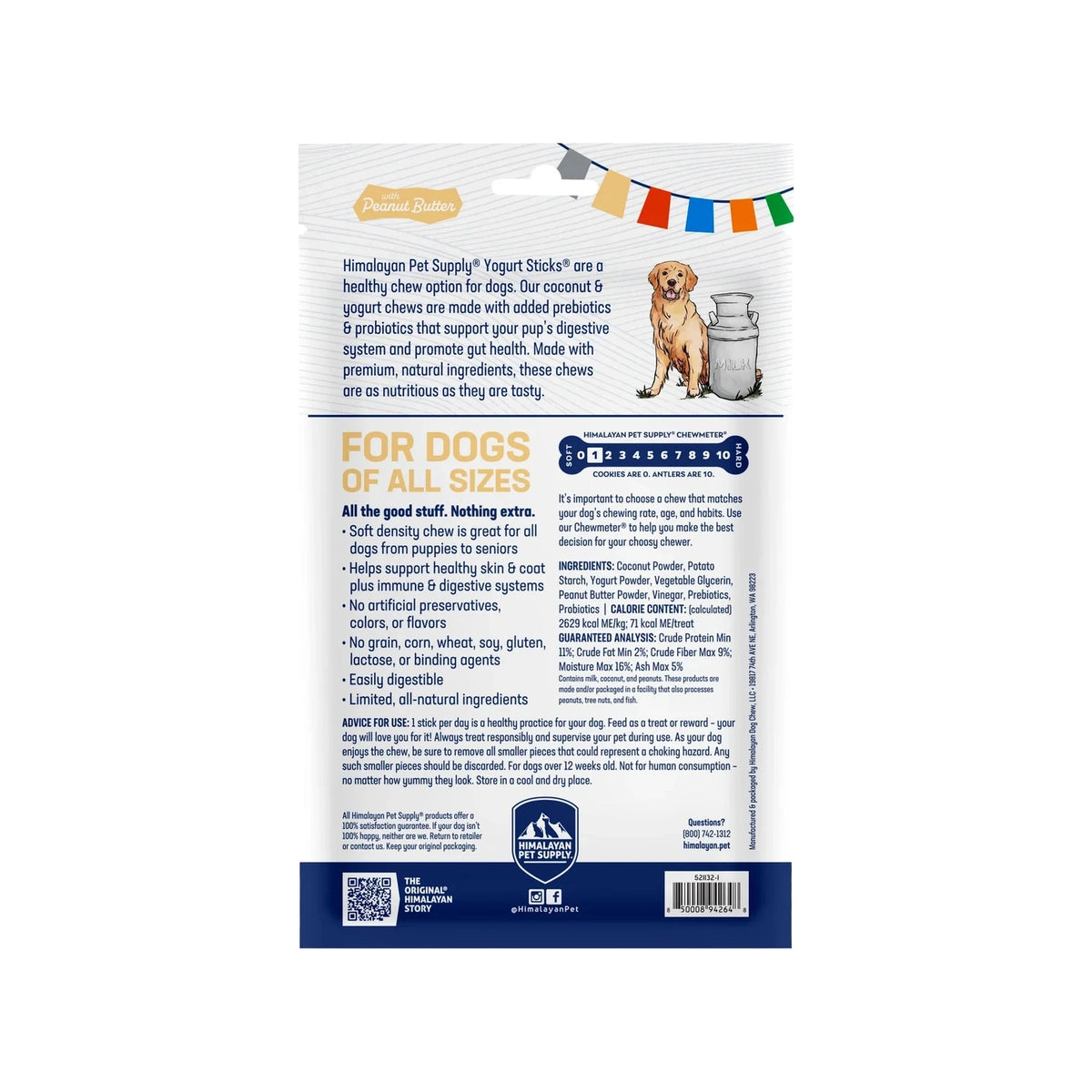 Yaky Yogurt Stix - Himalayan Dog Chew