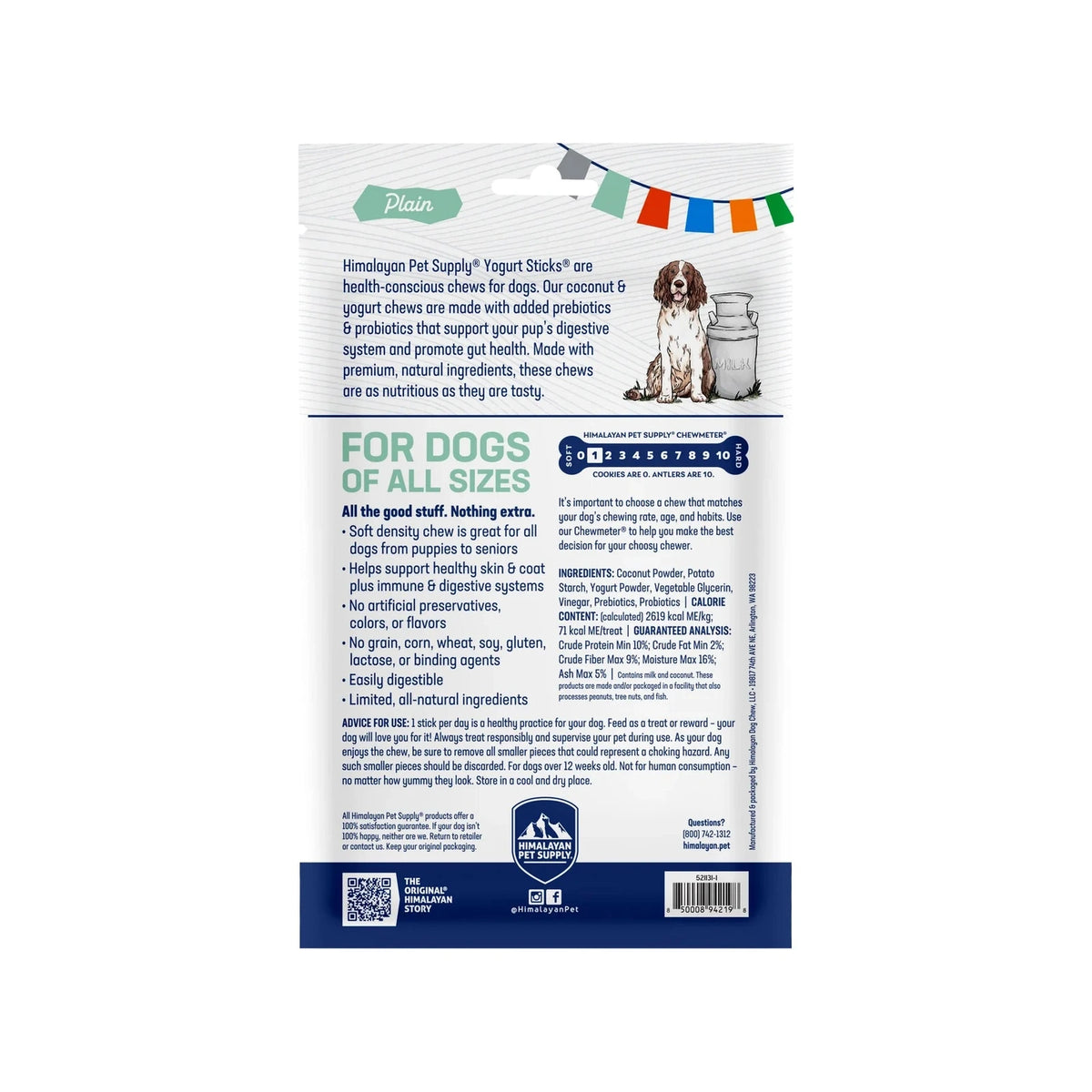 Yaky Yogurt Stix - Himalayan Dog Chew