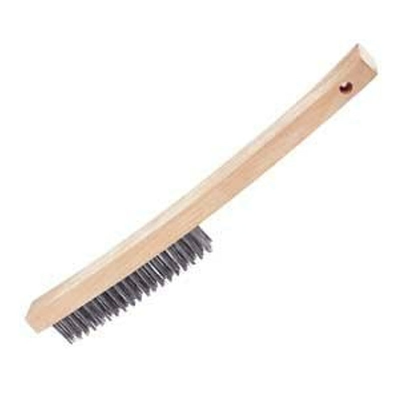Brosse métallique à long manche, acier au carbone - Hyde