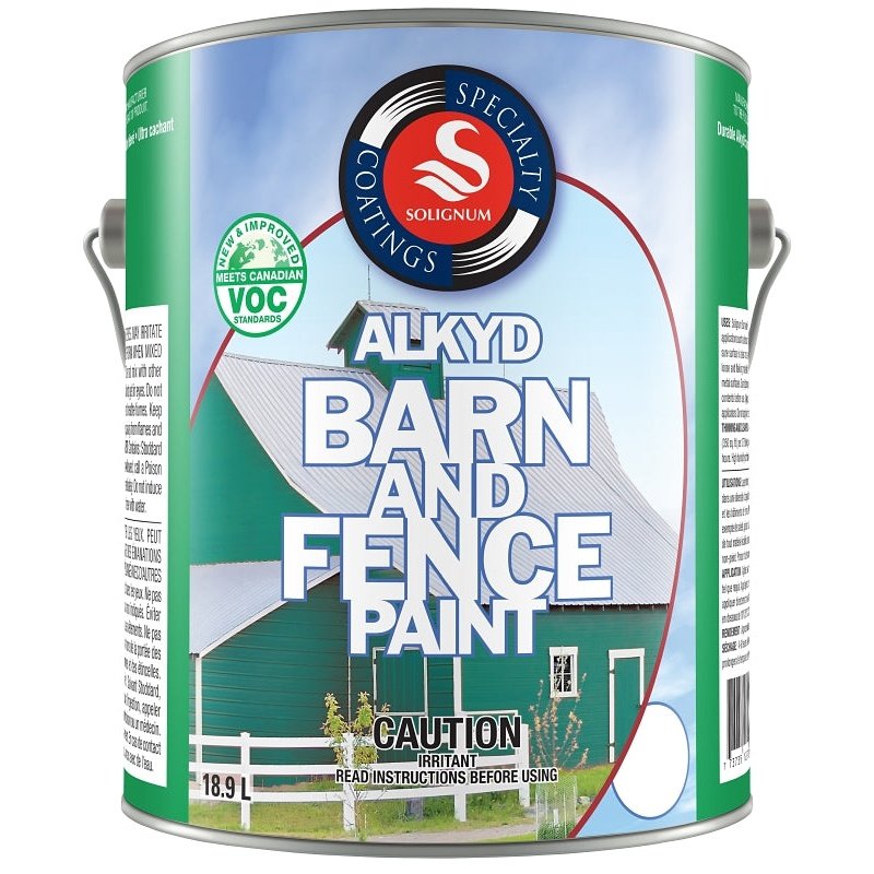 Specialty Coatings - Barn and Fence Paint
