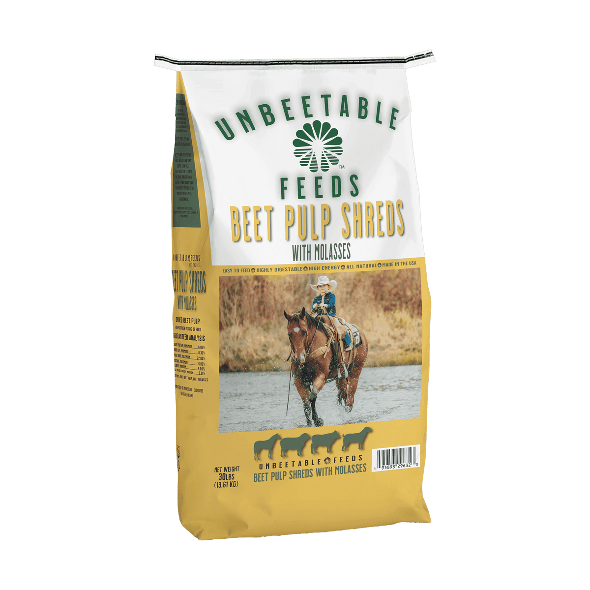 Unbeetable Feeds - Shredded Beet Pulp with Molasses