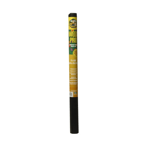 TWD LAWN & GARDEN - Residential Grade, Landscape Weed Control Fabric, WP50NH (3 ft x 50 ft) – Black 