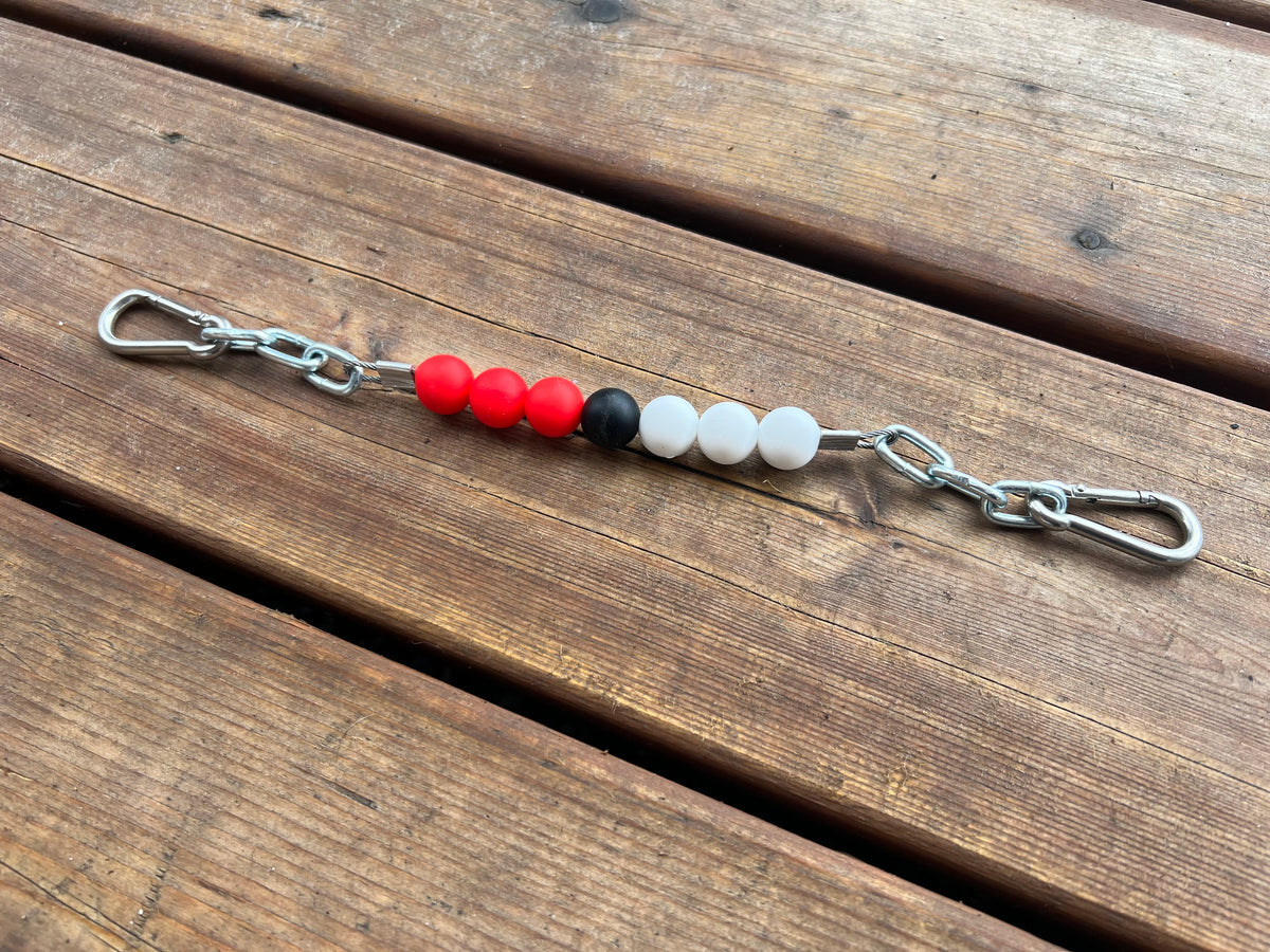 Gourmette à perles de silicone - MaRivale
