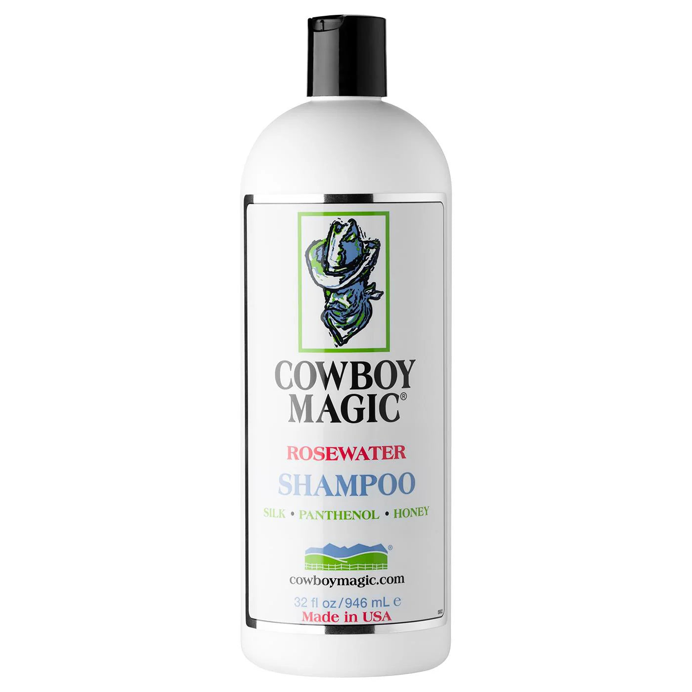 Shampooing à l'eau de rose 946 ml - Cowboy Magic