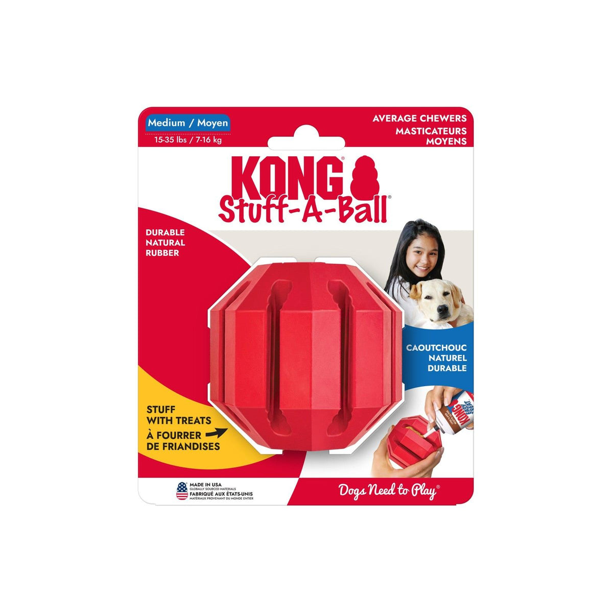 Stuff-A-Ball distributeur de gâteries - KONG