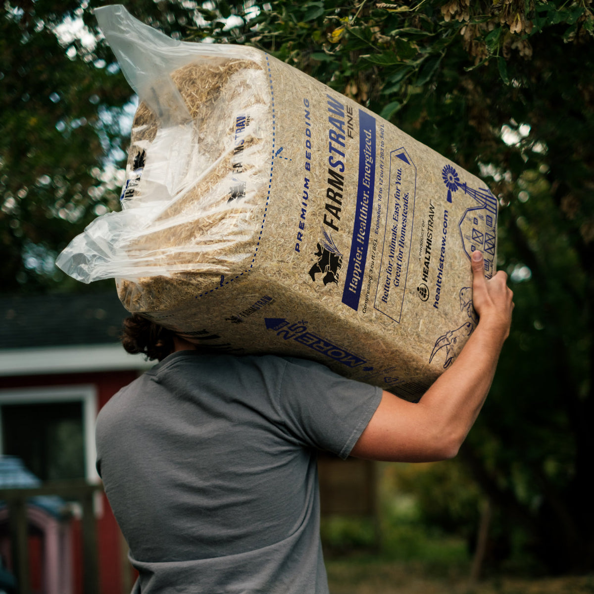 FarmStraw - Animal Straw Mulch (9kg)