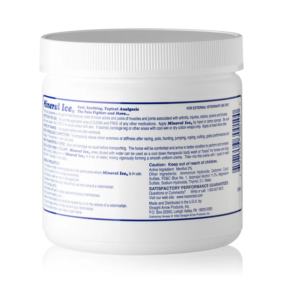 Gel Refroidissant Mineral Ice (454g) - Mane ’N Tail