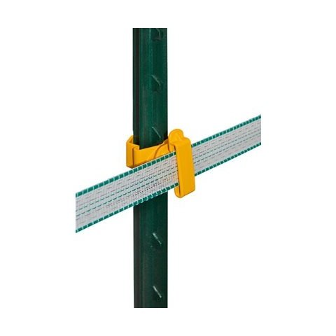 Matélevage - Screw-On Tape Insulators for T-post, pack of 25 