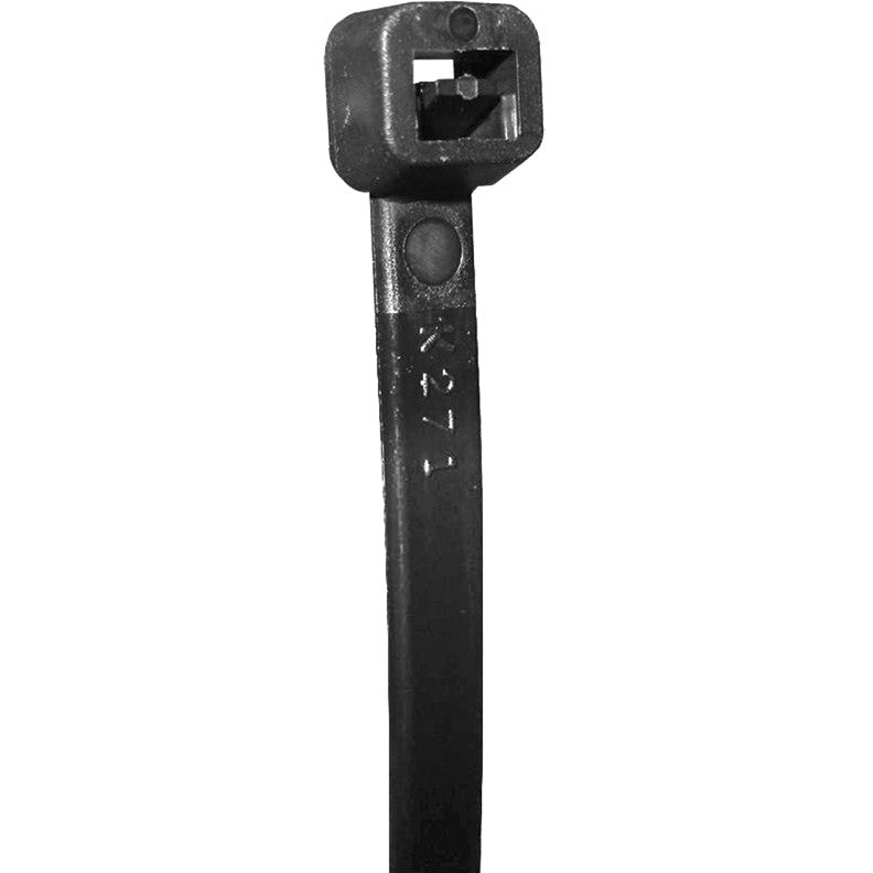 Attaches de câble noires en nylon, paq. de 100 - Tradeselect