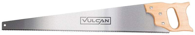 Scie à main, 8 dents au pouce, manche en bois - Vulcan
