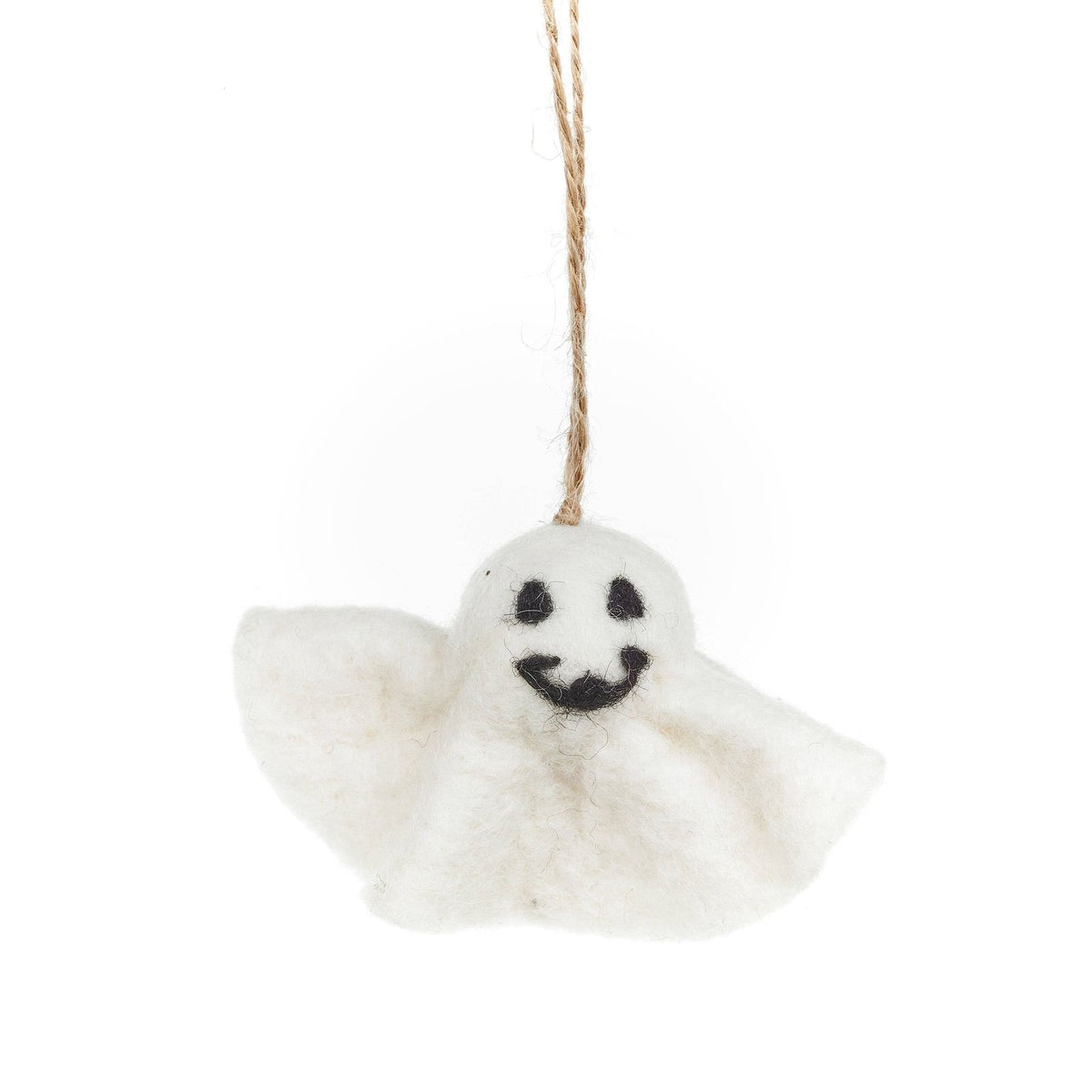 Handmade Felt Scary Ghosts (Set of 3) Halloween Decoration