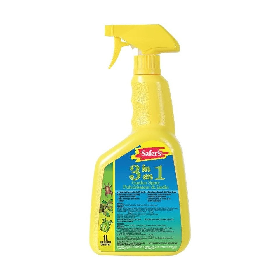 Safer's® Garden Fungicide, Insecticide and Acaricide
