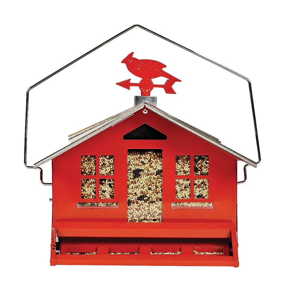 Perky-Pet® - Squirrel-Be-Gone® House-Style Bird Feeder