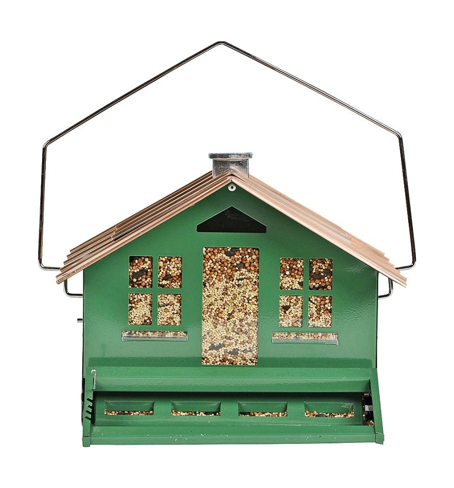 Perky-Pet® - Squirrel-Be-Gone® House-Style Bird Feeder 