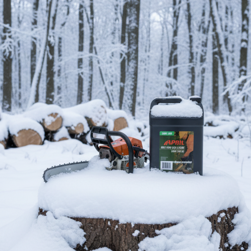 Chainsaw oil, winter (light), 4L - April