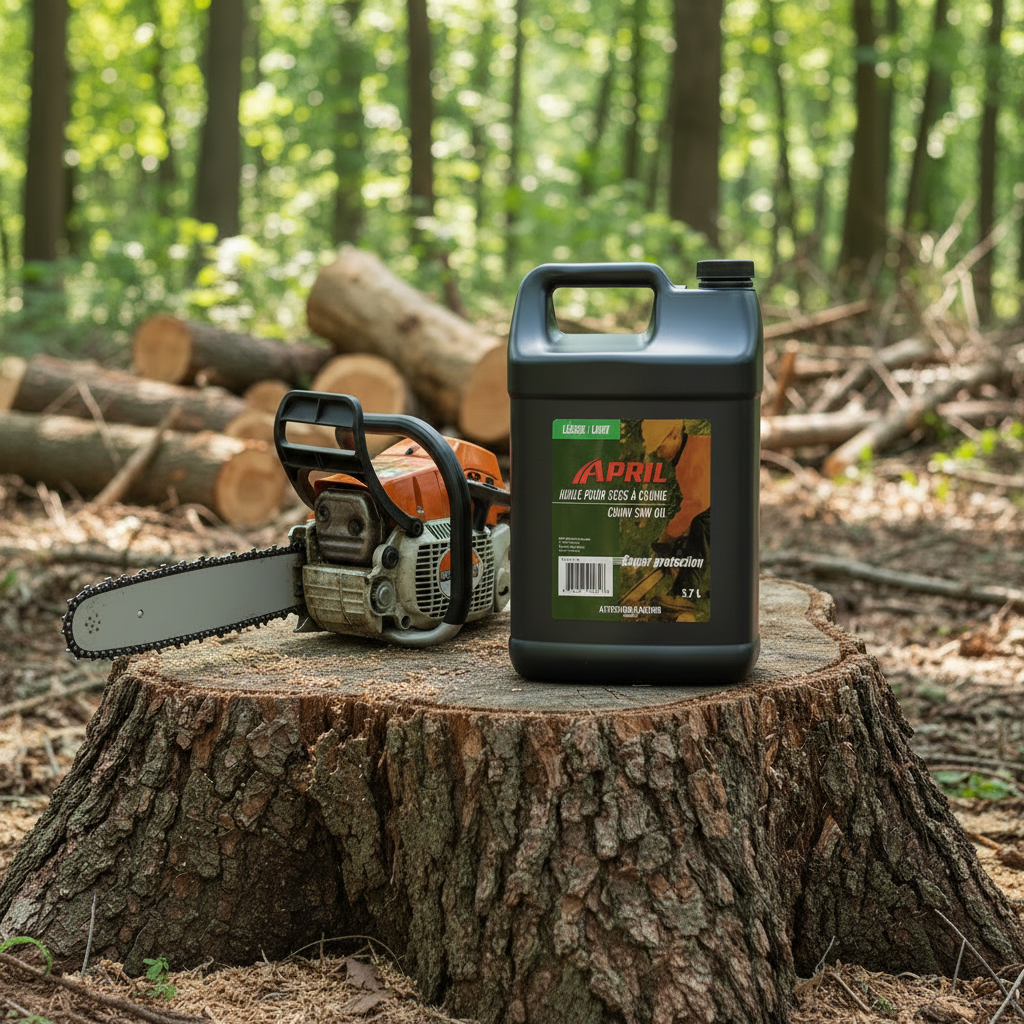 Chainsaw oil, winter (light), 4L - April