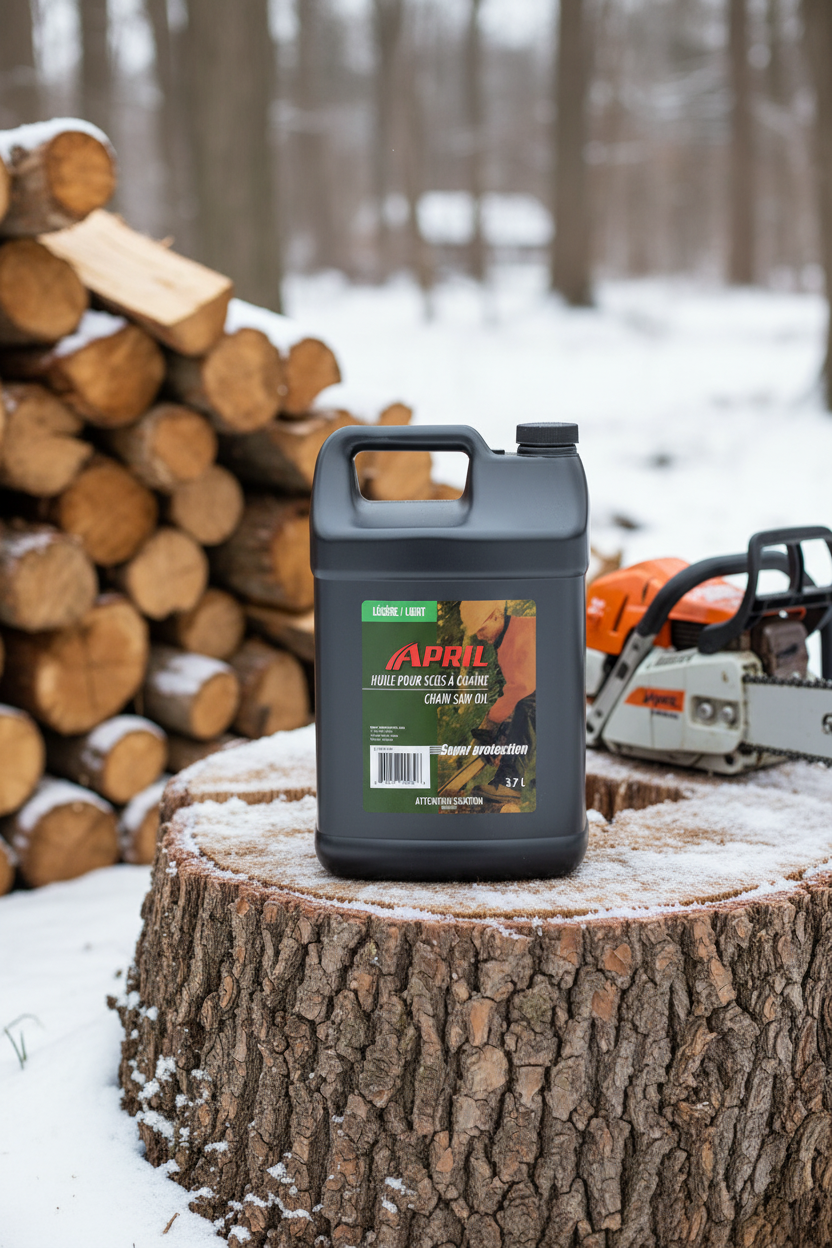 Chainsaw oil, winter (light), 4L - April