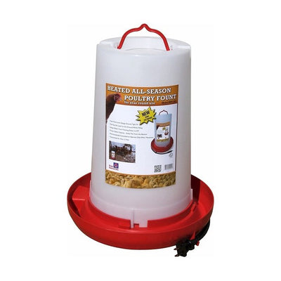 Abreuvoir chauffant pour volaille 3 gallons (HPF100) - Farm Innovators