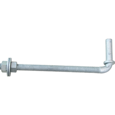 Galvanized Gate Hinge (Steel Pin) 3/4" 12"