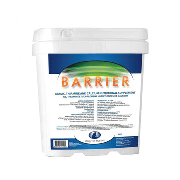 Supplément de calcium, ail et thiamine, Barrier, 1.8 Kg - Strictly Equine